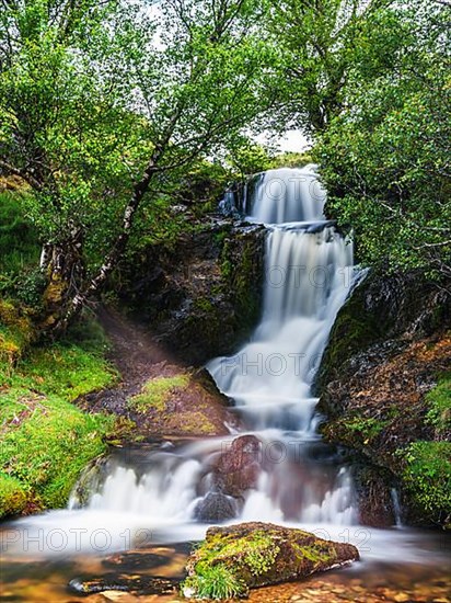 Ardvreck Castle Waterfall