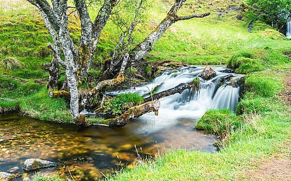 Ardvreck Castle Waterfall