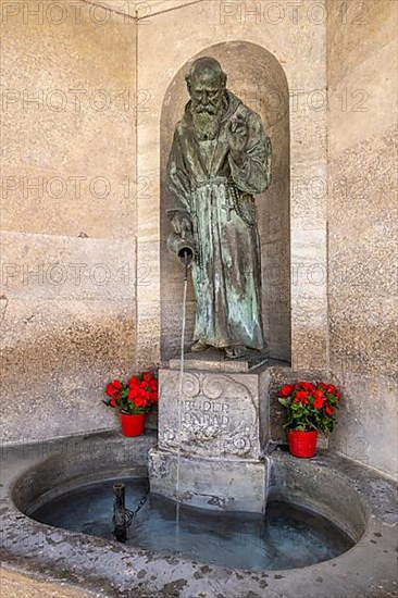 Brother Conrad Fountain at St. Conrad Monastery