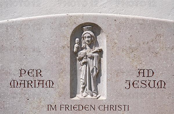 Gravestone of Prelate Alfons M. Grueneis at St. Michael's Cemetery