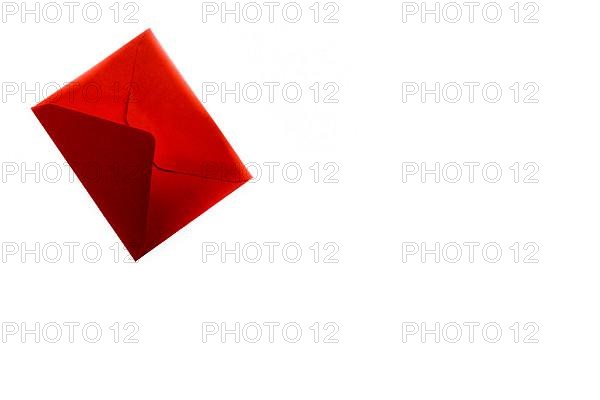Isolated colorful envelope on a white background