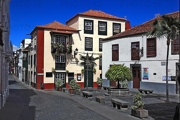 Houses in the small square