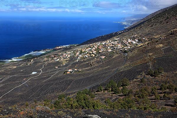 Volcanic landscape at Cap de Fuencaliente