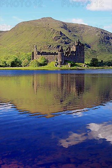 Kilchurn Castle Ruin overlooking Loch Awe