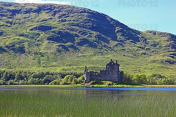 Kilchurn Castle Ruin overlooking Loch Awe