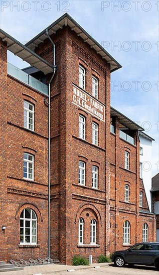 Former noodle factory C. H. Diestelkamp in the Guetersloh factory district