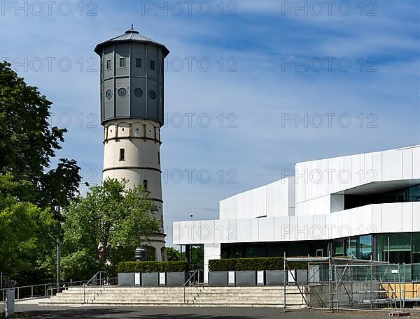 Water tower and town hall