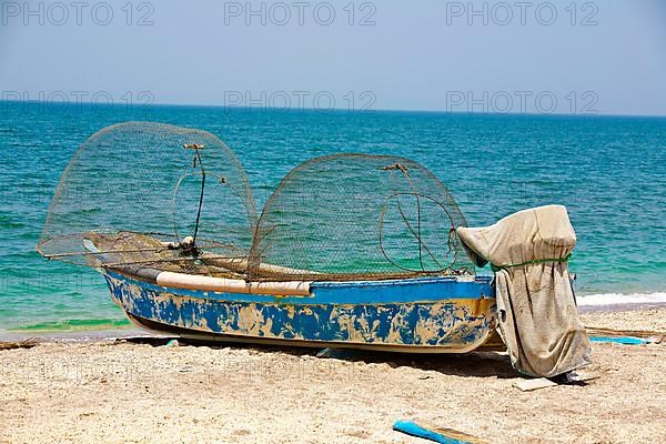 Fishing boat on the beach