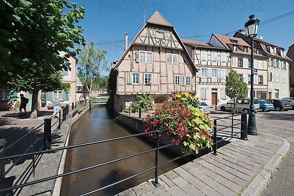 Wissembourg, houses on the Lauter Canal