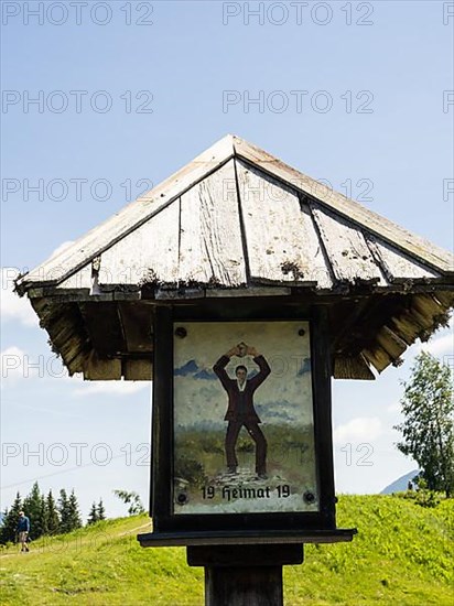 Wayside shrine, wayside shrine on the Naggler Alm