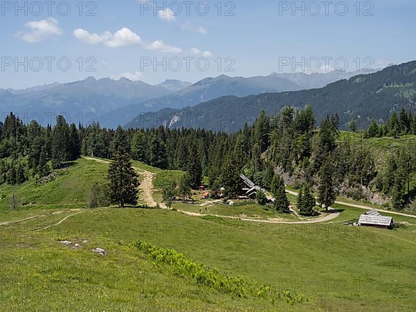 Managed alpine hut on the Naggler Alm, near Techendorf