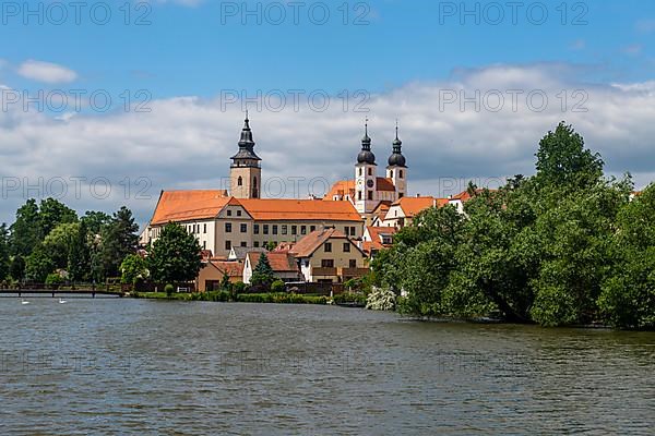 Unesco site historic center of Telc, Czech Republic