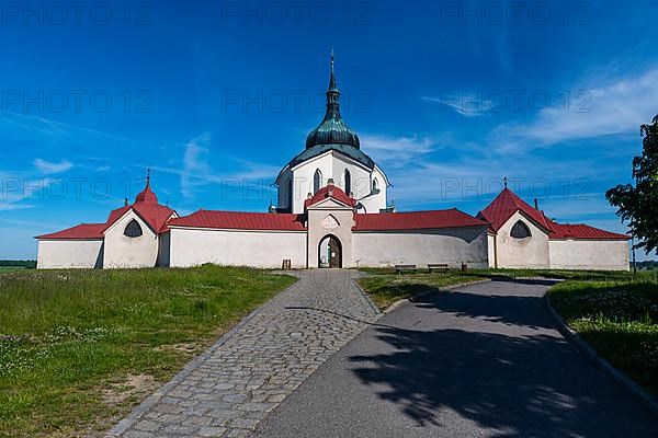 Unesco site Pilgrimage Church of Saint John of Nepomuk, Czech Republic