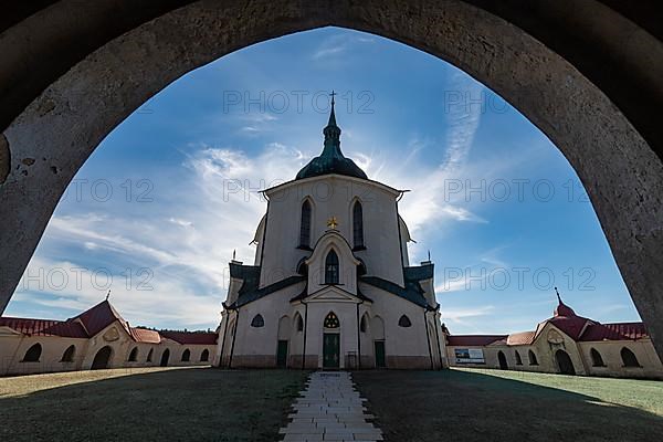 Unesco site Pilgrimage Church of Saint John of Nepomuk, Czech Republic