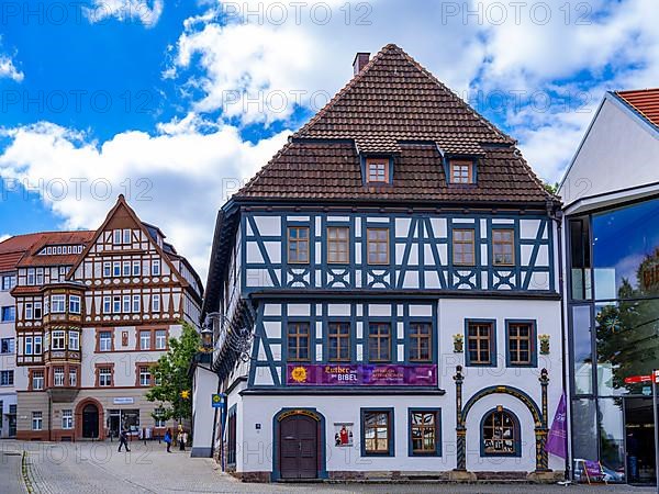 Luther House in Eisenach. This is where the reformer Martin Luther lived with the Cotta family during his school years from 1498-1501, today museum