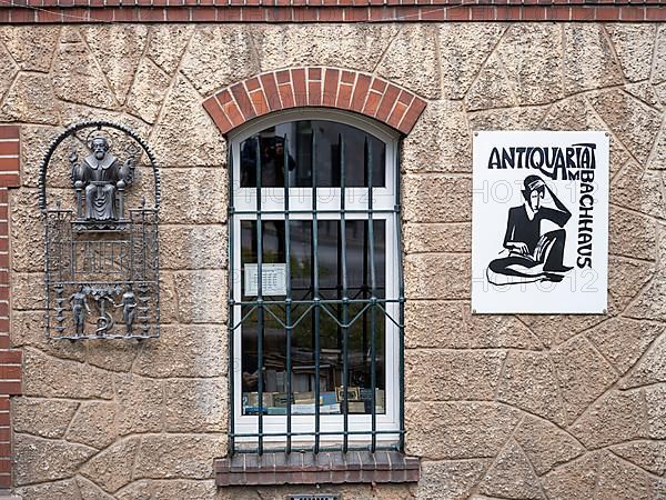 Antiquarian bookshop at the Bachhaus, the birthplace of Johann Sebastian Bach