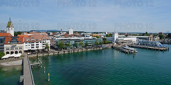 View from the Moleturm with St. Nicholas Church, Media House