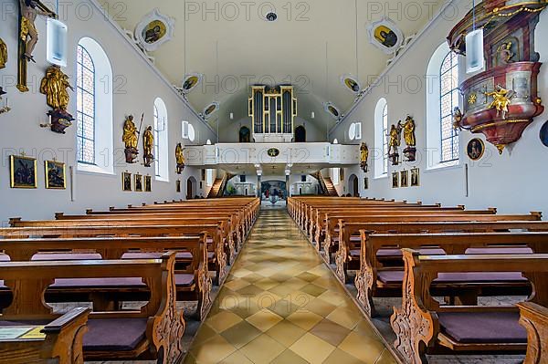 Organ loft, St. Verena Parish Church