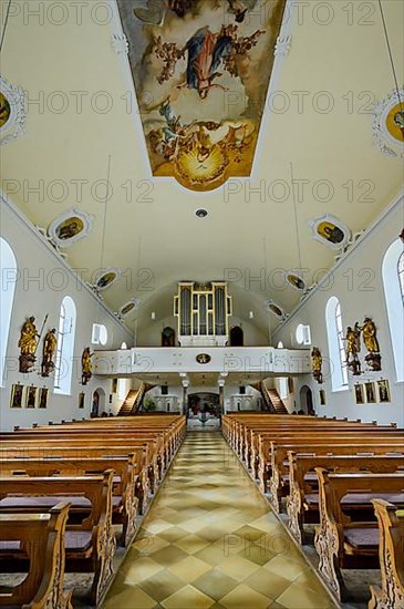 Organ loft, St. Verena Parish Church