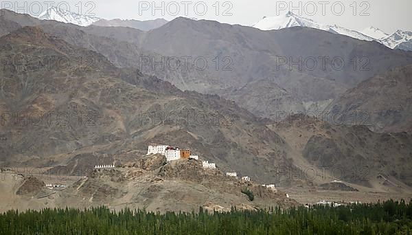 Thiksey Gompa in the Himalayas, Ladakh