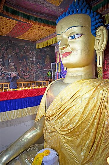 Maitreya Buddha, Shey Palace