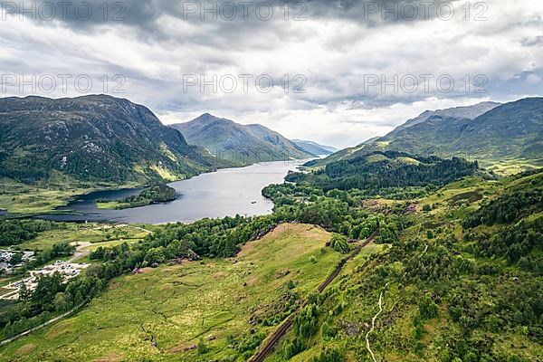 Glenfinnan Monument and Loch Shiel, West Highland