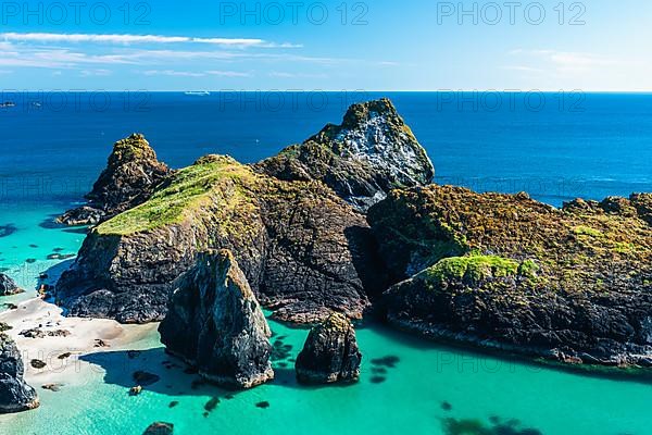 Kynance Cove and Asparagus Island, Cornwall