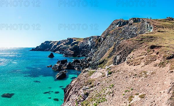 Kynance Cove Mermaid Pool and Cliffs, Cornwall