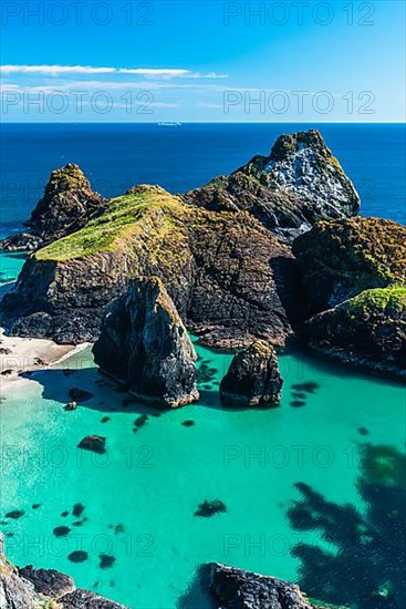 Kynance Cove Mermaid Pool and Cliffs, Cornwall