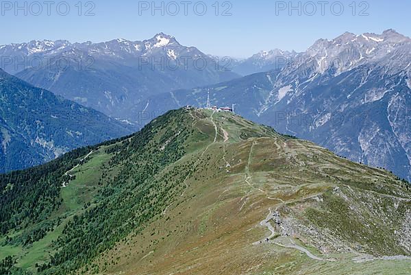 Venet summit hut, transmission mast