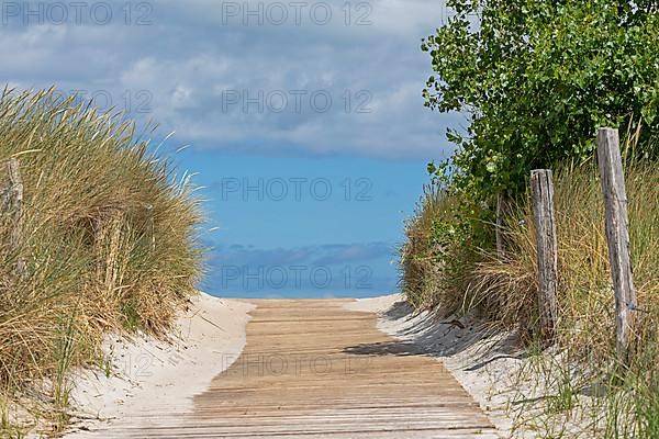 Beach access, Steinwarder peninsula