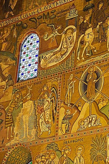 Cappella Palatina, close-up