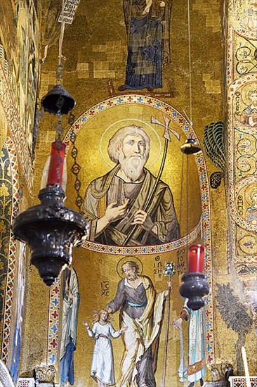 Cappella Palatina, close-up