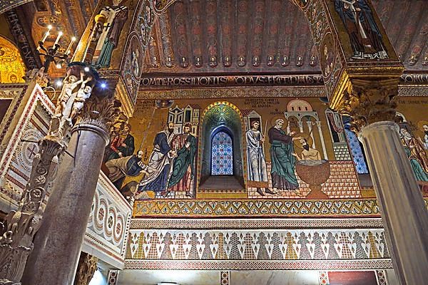 Cappella Palatina, close-up