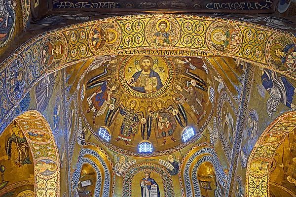 Cappella Palatina, close-up