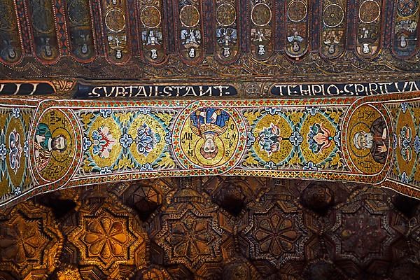 Cappella Palatina, close-up