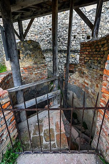 Detail, Eisenberg castle ruins near Pfronten