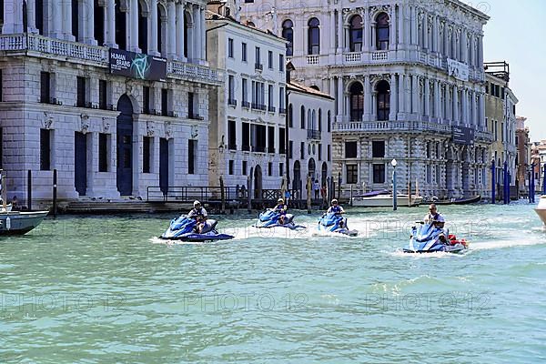 Canal Police, with water scooter