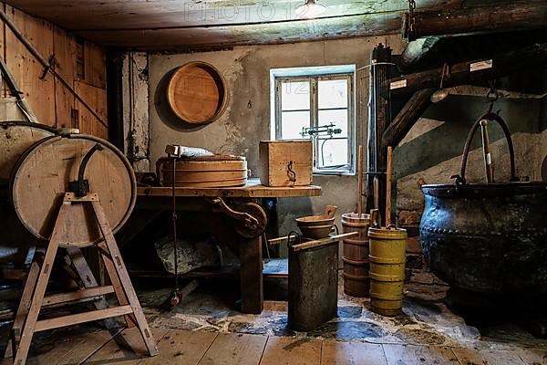 Interior, cheese dairy