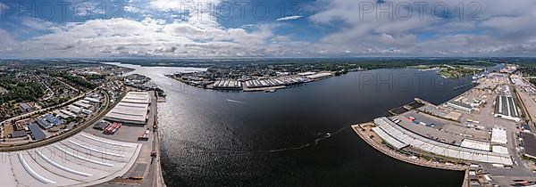 Drone photo, panorama photo