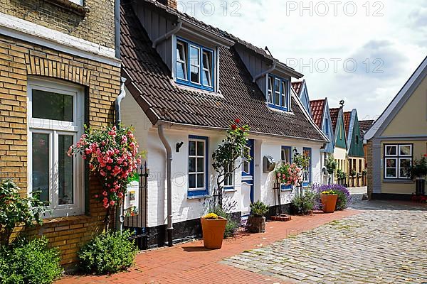 Historic fishing village Holm, Schleswig