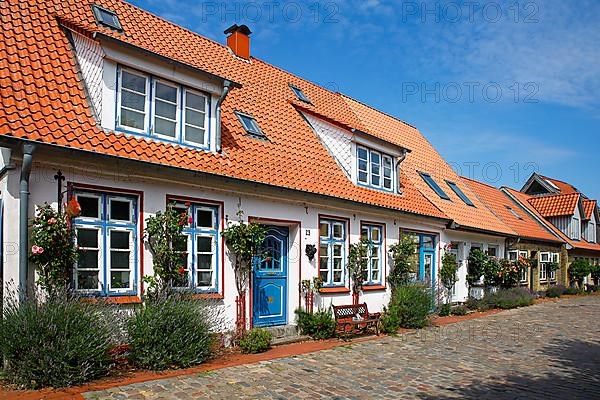 Old fishermen's houses, Historic fishermen's settlement Holm