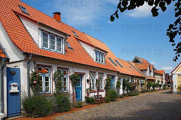 Old fishermen's houses, Historic fishermen's settlement Holm