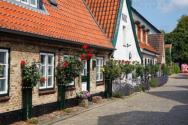 Old fishermen's houses, Historic fishermen's settlement Holm