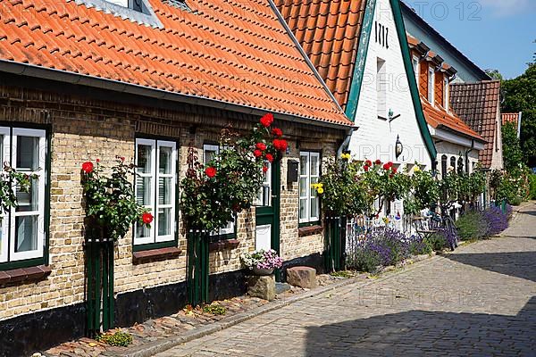 Old fishermen's houses, Historic fishermen's settlement Holm