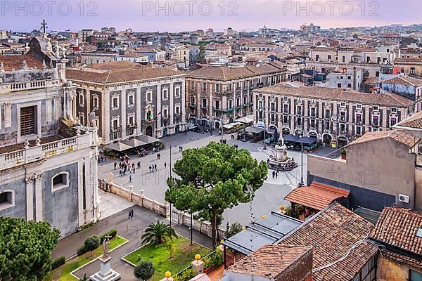 Cathedral Square in the Old Town, Catania