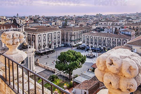 Cathedral Square in the Old Town, Catania