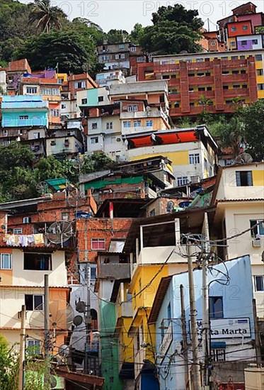 Favela Santa Marta, Rio de Janeiro