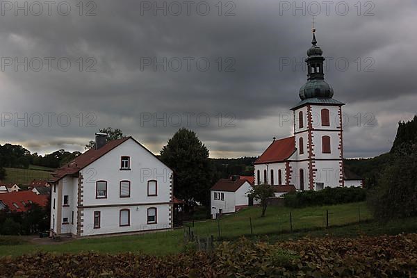 Baroque church dedicated to Saint Laurentius, Kleinsassen