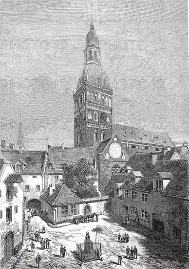 City of Riga, c. 1885